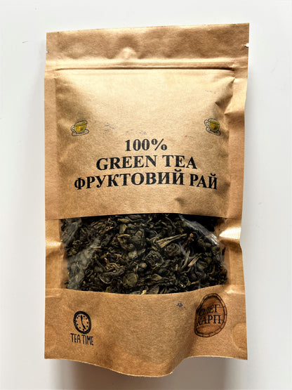 100% Green Tea Фруктовий Рай