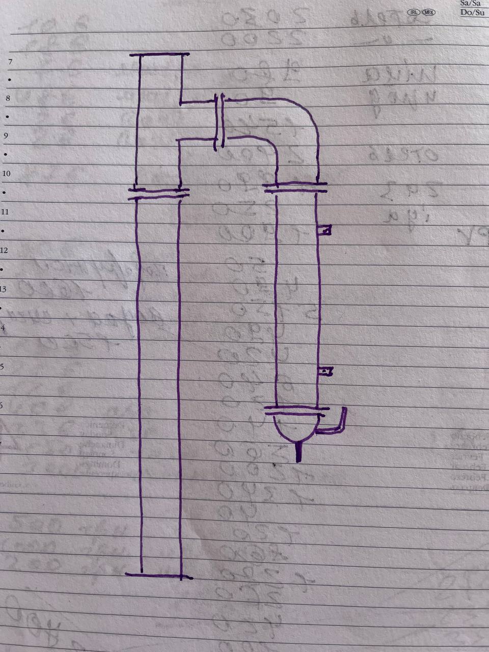 2" Бражна колона